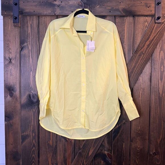 Sandro Paris Adriana Cotton Shirt - Picture 8 of 14